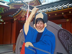 しょこりんさんがなんと銭形平次に・・・w(*･o･*)w ｵｫｫ