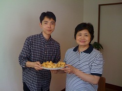 鍼灸師の加藤さんとのツーショット！！