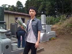 墓参り
