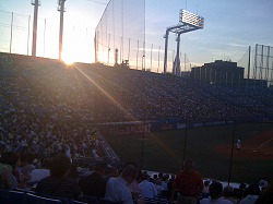 夕日が沈む前でした。きれいだったなぁ～(*´ー｀*)