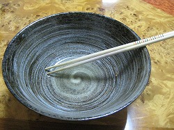 ラーメンを完食！