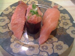 特上まぐろ三種