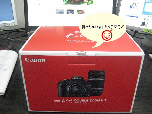 一眼レフを購入しちゃいました！！