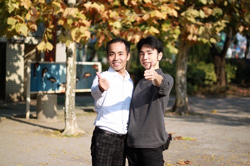 廣田さんとのツーショット