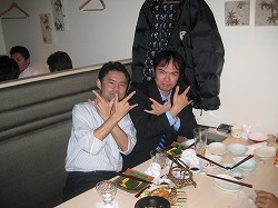 渡さんと今井さん・・・「・・・」（－－（笑）
