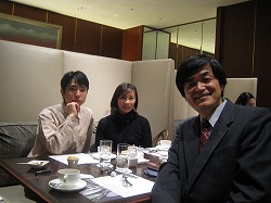 MAX石田さんと深山さんと新宿のヒルトンホテルでランチ！！